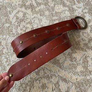 Fossil • M belt • leather